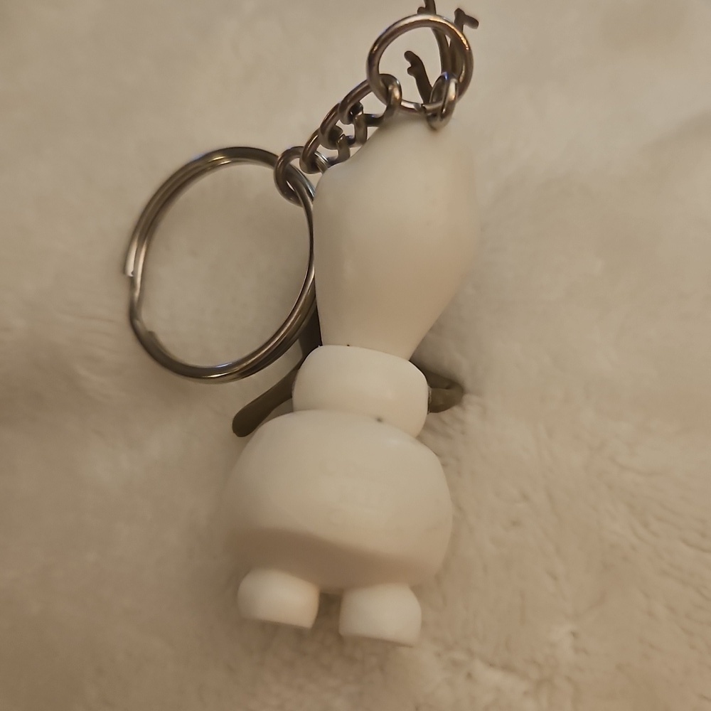 3/$30 DISNEY Frozen Olaf Character Keychain - Picture 5 of 6
